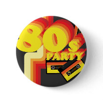 80s Party Pins