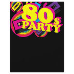80s Party Flyer Design