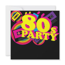 80s Party Announcements