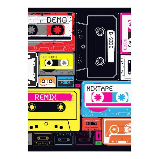 80s party invitation part duex