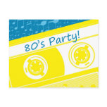 80s Party Postcard