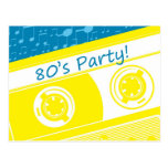 80s Party Postcard