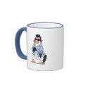 80's Penguin Mug by adrianropp 80's Penguin Mug
