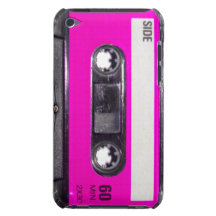 80's Pink Label Cassette Case-Mate iPod Touch Case