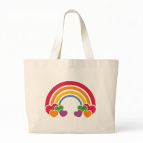 80's Rainbow n' Hearts Bag
