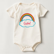 80s Rainbow Onesie shirt