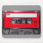 80's Red Label Cassette Mouse Pads