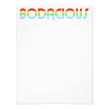 80s Retro Bodacious Custom Invitations