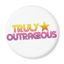 80s Retro Cartoon Truly outrageous magnets