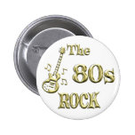 80s ROCK Buttons