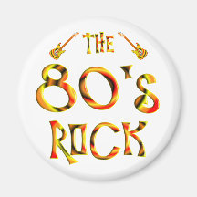 80's Rock Fridge Magnets