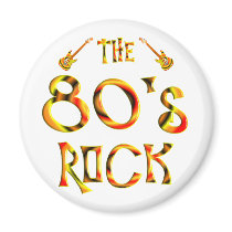 80's Rock magnets