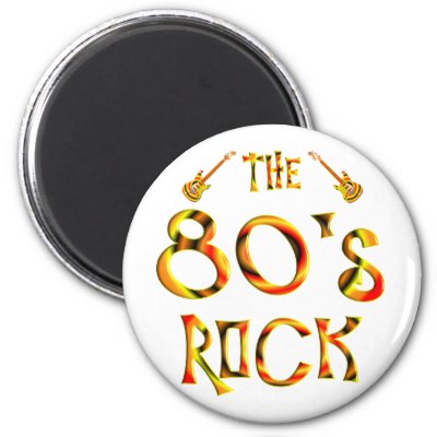 80's Rock magnets