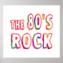 80s Rock Poster