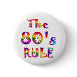 80s Rule Pinback Button