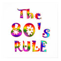 80s Rule posters