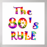 80s Rule Poster