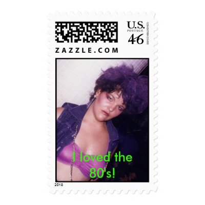 80's Stamp "I loved the 80's" by wilddogs
