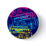 80's Stenciled Boomboxes Pinback Buttons