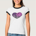 80's Style Heart Flower T-Shirt - Customized