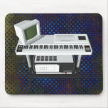 80's Style Sampler Keyboard: 3D Model: Mousepad