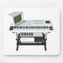 80's Style Sampler Keyboard: 3D Model: mousepads
