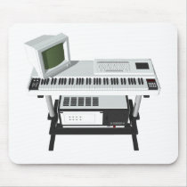80's Style Sampler Keyboard: 3D Model: mousepads by spiritswitchboard 80's Style Sampler Keyboard: 3D Model: mousepads