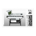 80's Style Sampler Keyboard: 3D Model: Postage postage