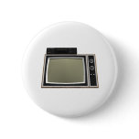 80's Style TV and VCR: 3D Model Pin