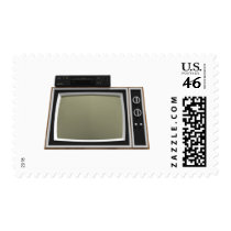 80's Style TV and VCR: 3D Model postage