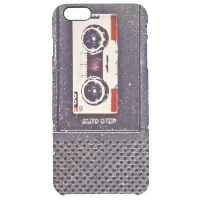 80's walkman clear iPhone 6 plus case