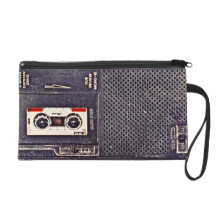 80's walkman wristlet purses