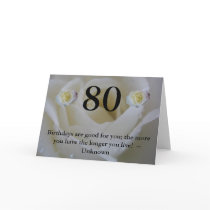 80th Birthday cards