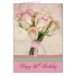 80th Birthday Greeting Cards