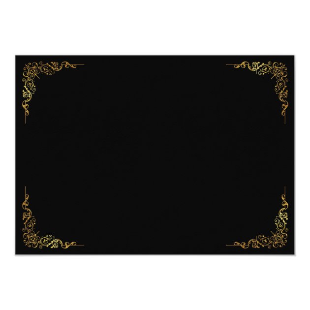 80th Birthday party,Eighty,great Gatsby,black&gold Card