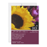80th Birthday Party Invitations