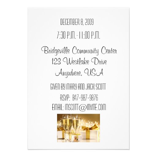80th Birthday Party Personalized Invitation