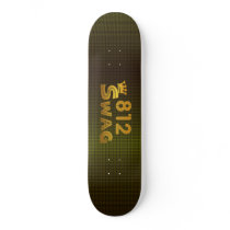 812 Area Code Swag Custom Skateboard
