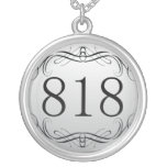 818 Area Code Pendants