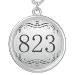 823 Area Code Jewelry