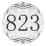 823 Area Code Sticker