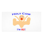 82 Holy Cow! Custom Photo Card