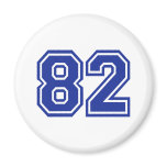 82 - number magnets