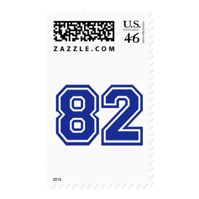 82 - number postage by Thinkdifferent