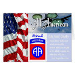 82nd Airborne - All American Card