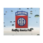 82nd airborne army postcard division patches vet