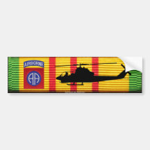 82nd Airborne Div. AH-1 Cobra VSM Bumper Sticker