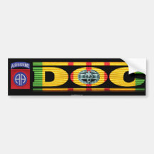 82nd Airborne Div. DOC with CMB Sticker Bumper Stickers