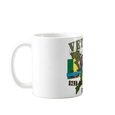 82nd Airborne Div-Vietnam (w/CIB) Mug by OlSarge