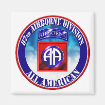 82nd Airborne Division Fridge Magnet